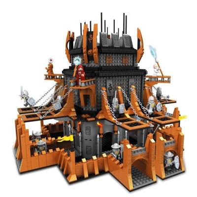 China Magic King Architecture Building Blocks Building Toy Hot Sales Legos Large Castle 27114 Mold Sets Educational Bricks Toys For Children And Adult for sale