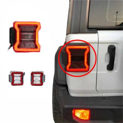 China Lighting Systems Plastic Auto Tail Light For Jeep Wrangler JK 07-18 Car Accessories JL Styling Sign Light Rear Lamp Rear Light for sale