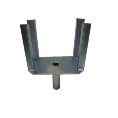 China Industrial Scaffolding Steel Prop Accessories U Fork 4 Ways for sale