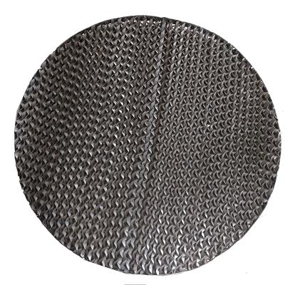 China METALLIC STAINLESS STEEL GAUZE WIRE MESH STRUCTURED PACKING stainless steel gauze metal perforated plate for sale