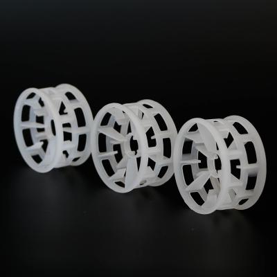 China Size 25MM 50MM 76MM PP Random Packing Plastic Beta Ring /Plastic Tower Packing for sale