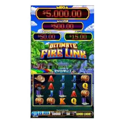 China Firelink Slot Machine / Fire Link River Walk Slot Game Board / Vertical Video Games POGK1 for sale