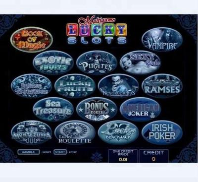 China Multigame Casino Slot Lucky Slots 16 in 1 Slot Game Board for sale