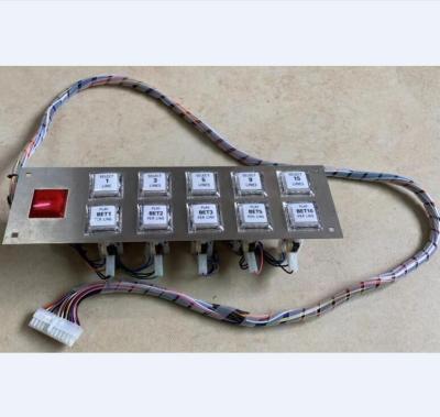 China Luxury metal button panel WMS550 metal life with cable wiring harness/WMS 550 lol wire harness for sale