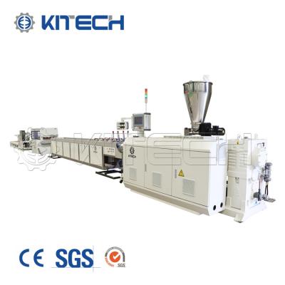 China Wire Less Water Consumption Plastic Pipe Extrusion Machine PVC Pipes Making System Line for sale