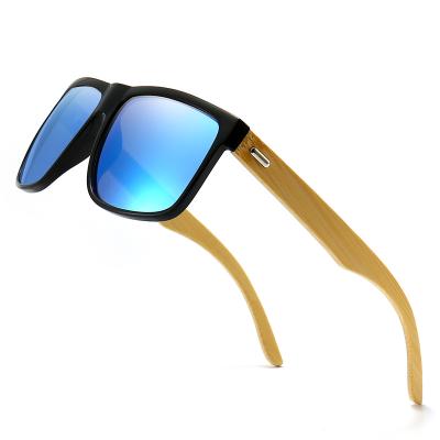 China 2021 Fashion Classic Sunglasses New Vintage Customize Men Women Shades Sun Glass Sunglasses Bamboo Wooden Wood for sale