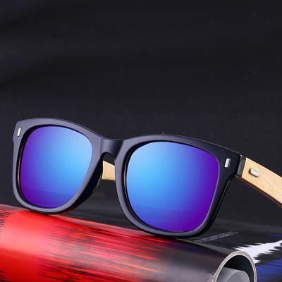 China Fashion Sunglasses 2021 Newly Designer Oversize Frame Men Women UV400 Temples Sunglasses High Quality Bamboo Wooden Shades for sale