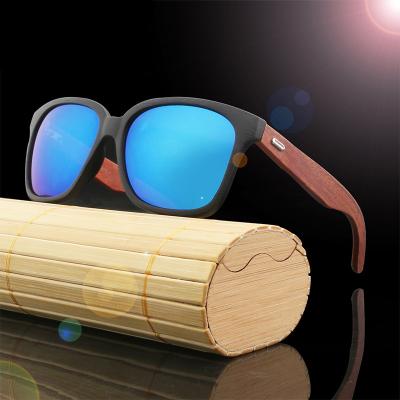 China High Quality Fashion Sunglasses Women Design Custom Uv Logo 400 Square Flat Surface Bamboo Wooden Sun Glasses CE 2021 Men for sale