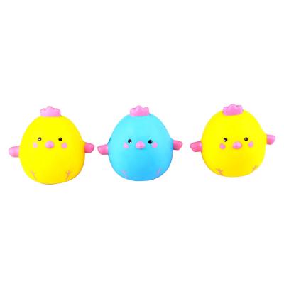 China Wholesale Kawaii Squishy High Quality PU Foam Bound Squeeze New Slow Toy Jumbo Slow Rising Chick Sniffed Cute Squishy for sale