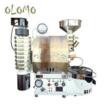 China Coffee industry Hot Sale 1kg 1.5kg 300g 500g 800g 1000g 1500g Gene Cafe Rotary Drum Coffee Roaster Machine for sale