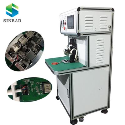 China High Accuracy Double Side Pulse Bar Heating Hot Wire To PCB Soldering Machine for sale