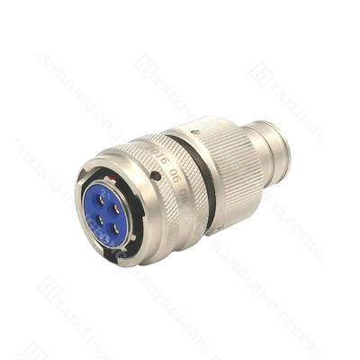 China Straight Plug Amphenol Connector 4 Pin Waterproof Plastic Connector for sale