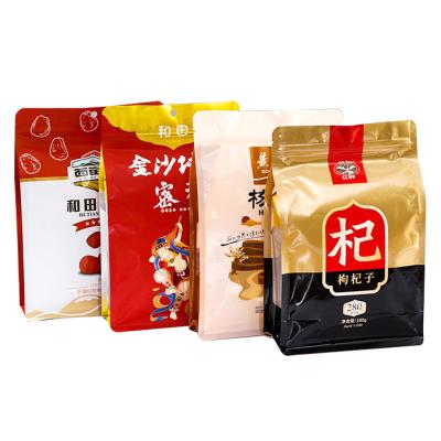 China Plastic Moisture Proof Pouch Packaging Reasonable Price Resealable Mylar Bags Stand Up Food Packaging for sale