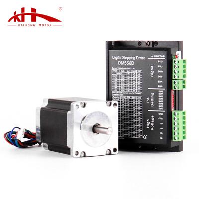 China Kaihong Stepper Motor NEMA 23 High Torque 57bygh76 Stepper Motor Driver Kit Heavy Duty KH57HS76 for sale