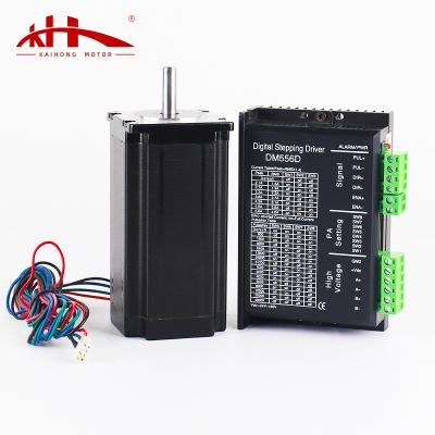 China Kaihong Controller Tb 6600 Motor Driver Plus Nema 23 High Torque Hybrid Stepper Motor KH57HS115 for sale