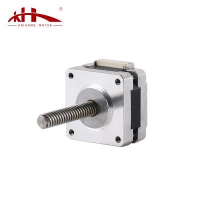 China 3D Printing Kaihong Tr8 Worm Gear Nema17 Nema23 Stepper Motor Nema 34 Motor 1.7A 40mm Screw With Nut 1.5A For 3D Printer for sale