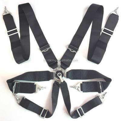 China High Quality Full Body Protection Seat Belt with Hook Full Body Safety Harness Car, Seat Safety Belt for sale