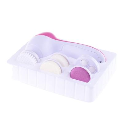 China Skin Revitalizer Electric Facial Cleansing Brush Rotating Facial Brush for sale