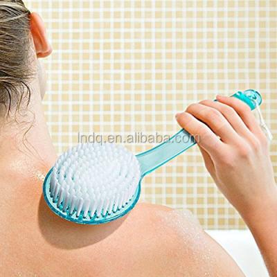 China Long Handle Body Dry Skin Body Brush Shower Bath Back Scrubber Deep Cleansing Body Scrubber for sale