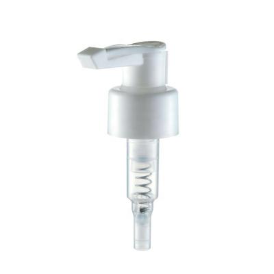 China Non Spill Plastic Body Lotion Pump China Supplier Long-clip White Body Lotion Pump for sale