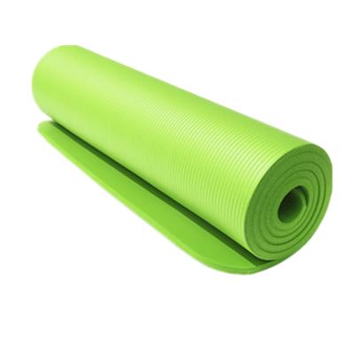 China Custom 183*61*1CM Wholesale Light Weight NBR Exercise Pilate Gym Foam Washable Eco-friendly Yoga Mats With Logo for sale