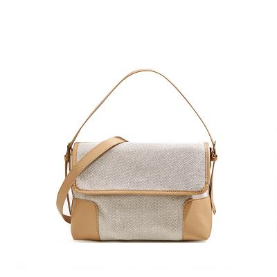 China Other New Fashion Autumn And Winter Niche Ins French Texture Cross - Small Square Simple Body Bag Shoulder Cross - Body Bag For Women for sale