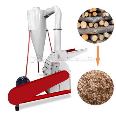 China Hammer Mill Wood Crusher Machine / Wood Sawdust Making Machine 380v for sale