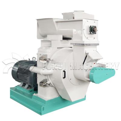 China Ring Die Pelletizer Rice Husk Pellet Making Machine Reducer Drive 650×330×730 Mm for sale