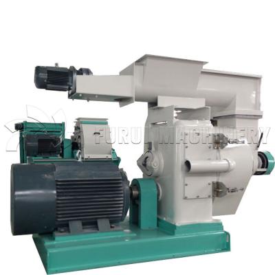 China Industry Wood Pellet Making Machine / Vertical Ring Die Feed Pellet Mill for sale