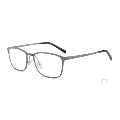 China For glasses 2021 eyewear new business metal glass optical frame models eyewear aluminum for sale