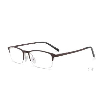 China For glasses 2021 eyewear new business metal glass optical frame models eyewear aluminum for sale