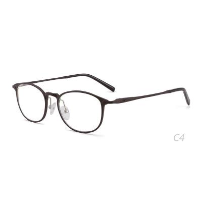 China For glasses 2021 eyewear new business metal glass optical frame models eyewear aluminum for sale