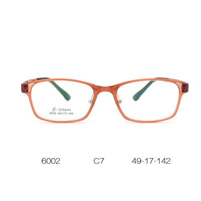 China For Reading Glasses 2021 Popular Brand Cheap Optical Glass Ultem 6002 Frame Custom Made for sale