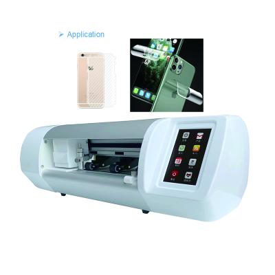 China Smart Die Cut Full Screen Protector Phone Signkanon Cut Skin Sticker Tpu Hydrogel Film Back Cutter Plotter for sale