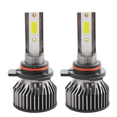 China Aluminum Alloy Afarnova Auto Headlight 8000LM 80W H4 Led Headlight 9005 9006 Super Bright H11 Led Headlight H7 Auto Fan 12V Built-in Universal for sale