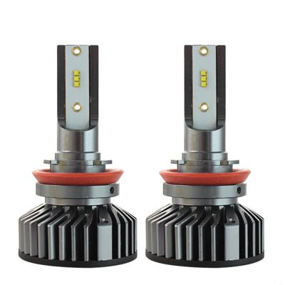 China Aluminum Alloy Afarnova Auto Headlight High Power P8 90w 9000lm led h4 h7 h11 headlight bulb h4 automotive led headlight h4 for sale