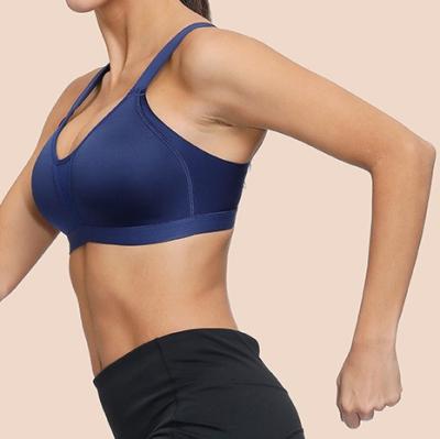 China Wholesale Custom Logo QUICK DRY Women's Pullover Sports Bra Comfort Flex Fit Wirefree Bra Breathable Bra for sale