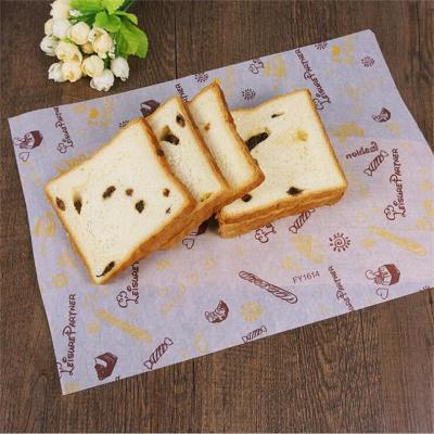 China Food Grade Waxed Paper Customize Logo Greaseproof Burger Wrap Paper for sale