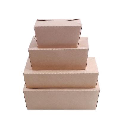 China Customizable 32Oz Eco Friendly Paper Food Box For Cold Meals for sale