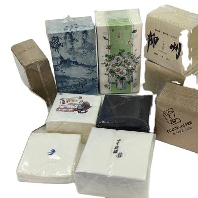 China Biodegradable Paper Napkins with Custom Logo for sale