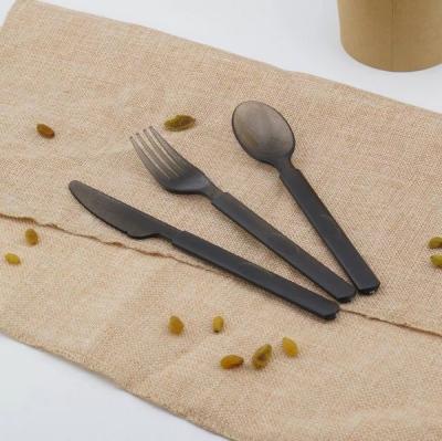 Chine Couteau de fourchette et cuillère en plastique durs, cuillère de fourchette de couteau pour des restaurants de café à vendre