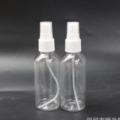 China Pet Clear Plastic Mist Water Bottle Lotions Cosmetic Packaging Oem Available for sale