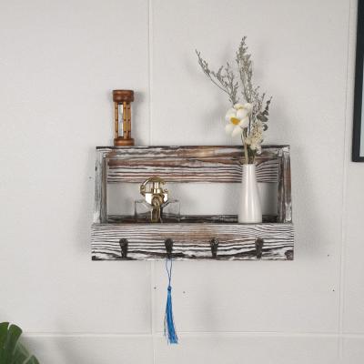 China Decorative Wall Shelf CLASSIC Storage With Hook Classics Wall Decoration Storage Consolidation Wall Shelf Living Room Indoor for sale