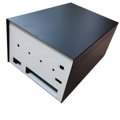 China Industrail Customized Processing Non Standard Sheet Metal Electronic Equipment Cabinet Metal Chassis Shell for sale