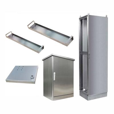 China Custom Outdoor Power Distribution Box Waterproof Stainless Steel Enclosure Box Waterproof IP65 Electronic Enclosure for sale