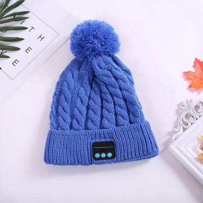 China High Quality Winter BT Beanie Hat Headband With Earphones-Microphones for sale