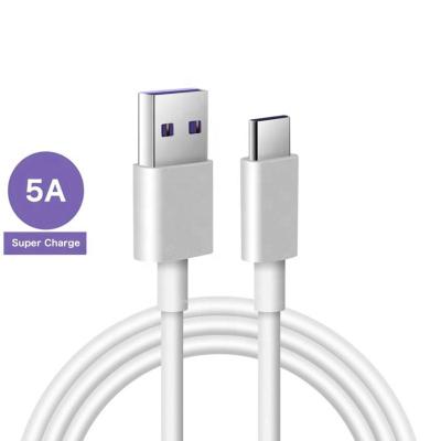 China Mobile Phone 0.25m 0.5m 1m 1.5m 2m Fast Charging 3m 5A Usb Fast Type C Cable For Huawei For Samsung for sale