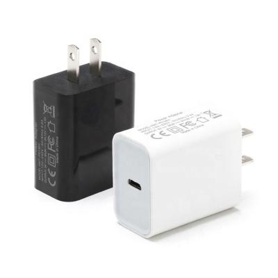 China EU USA UK Type-C Mobile Phone USB 18W Wall Power Adapter 20W Palladium Fast Charging Charger For iPhone 12 for sale