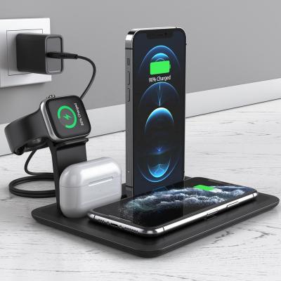 China Free Ships Earphone 2022 Items 15W Phone Holder Fast Wireless Charger Stand for sale