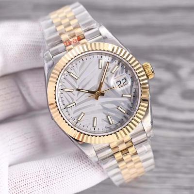 China Day/Date Mens Watch 41/36mm Automatic Stainless Steel Diamond Bezel Super Luminous Waterproof Mechanical Watch for sale